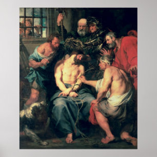 The Crowning with Thorns, 1618-20 Poster