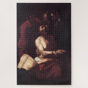 The Crowning with Thorns by Caravaggio Jigsaw Puzzle