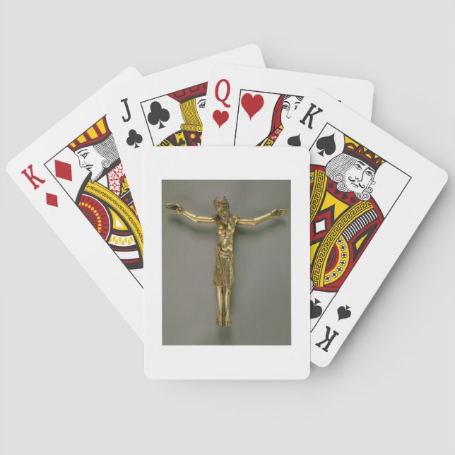 The Crucified Christ, French, second half of 12th Playing Cards (Back)
