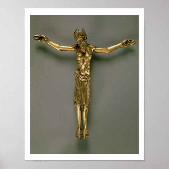 The Crucified Christ, French, second half of 12th Poster (Front)