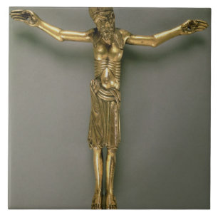 The Crucified Christ, French, second half of 12th Tile