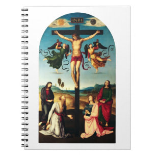 The Crucified Christ with the Virgin Mary Notebook