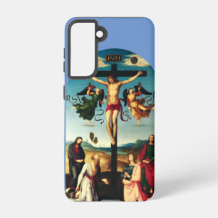 The Crucified Christ with the Virgin Mary Samsung Galaxy Case