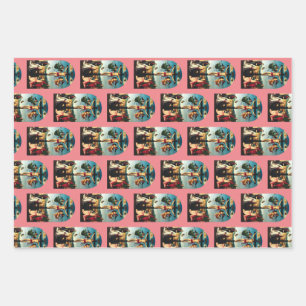 The Crucified Christ with the Virgin Mary Wrapping Paper Sheet