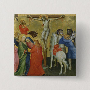 The Crucifixion 2 Inch Square Button