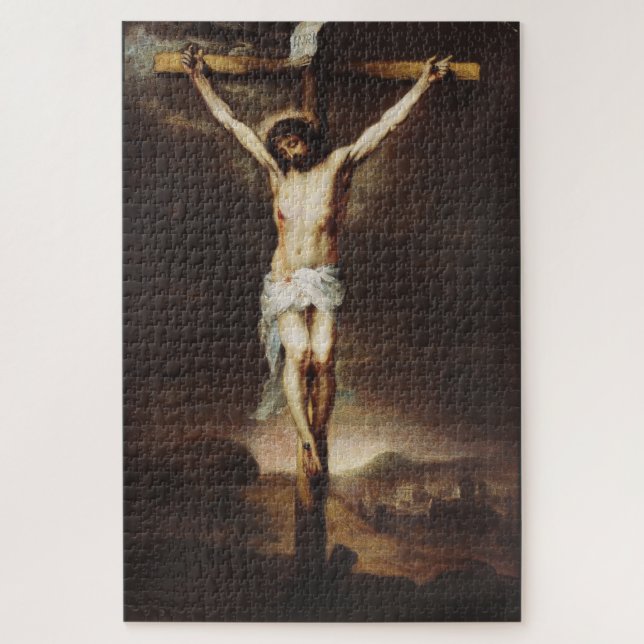 The Crucifixion by Bartolome Esteban Murillo Jigsaw Puzzle (Vertical)