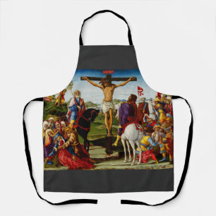 The Crucifixion by Benvenuto di Giovanni Apron