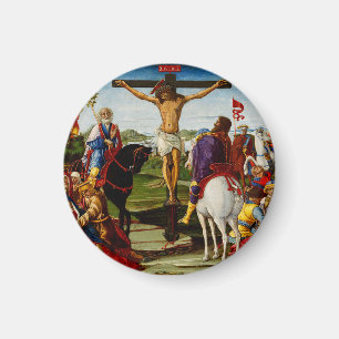 The Crucifixion by Benvenuto di Giovanni Magnet