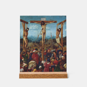 The Crucifixion by Van Eyck Acrylic Sign