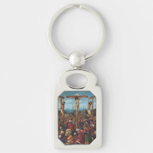 The Crucifixion by Van Eyck Keychain
