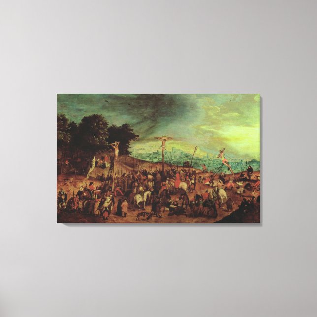 The Crucifixion Canvas Print (Front)