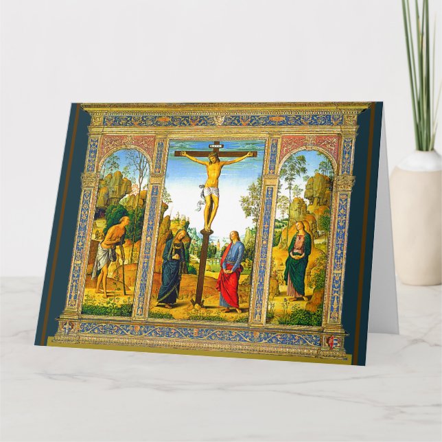The Crucifixion of Christ Card (Front)