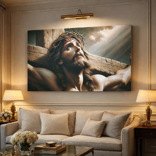 The Crucifixion of Jesus Canvas Print