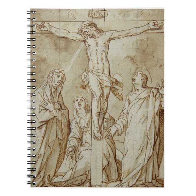 The crucifixion of Jesus Christ Notebook (Front)