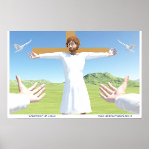 The Crucifixion of Jesus Poster
