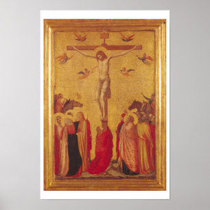 The Crucifixion (tempera on panel) Poster