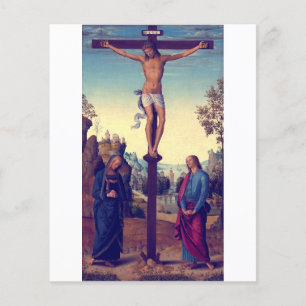 The Crucifixion with the Virgin by Pietro Perugino