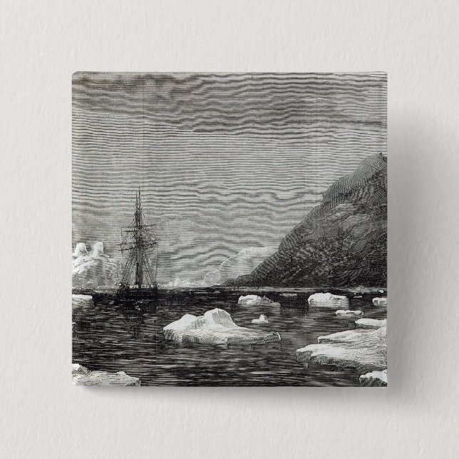 The cruise of the Pandora 2 Inch Square Button (Front)