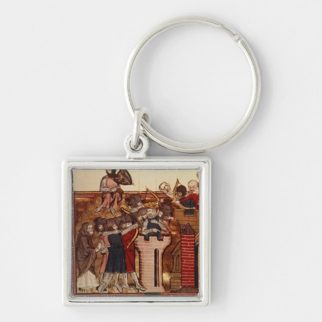 The Crusader assault on Jerusalem Keychain (Front)