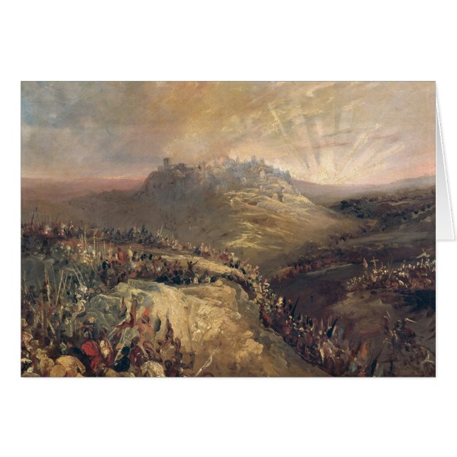 The Crusaders Before Jerusalem (Front Horizontal)