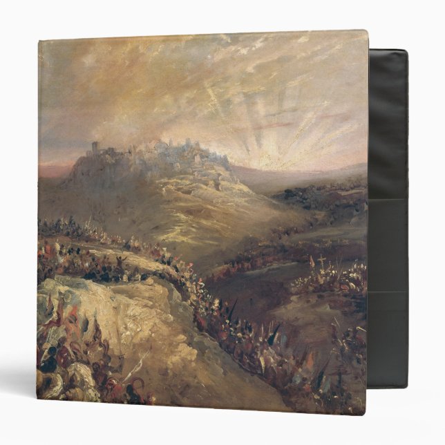 The Crusaders Before Jerusalem Binder (Front/Inside)