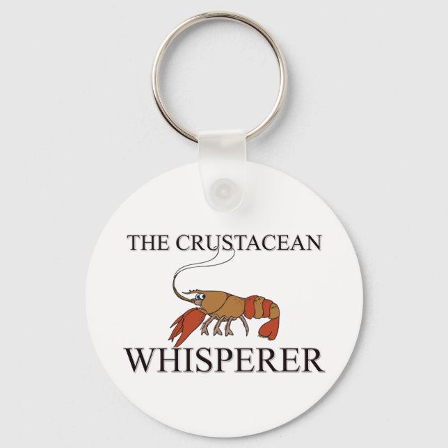 The Crustacean Whisperer Keychain (Front)