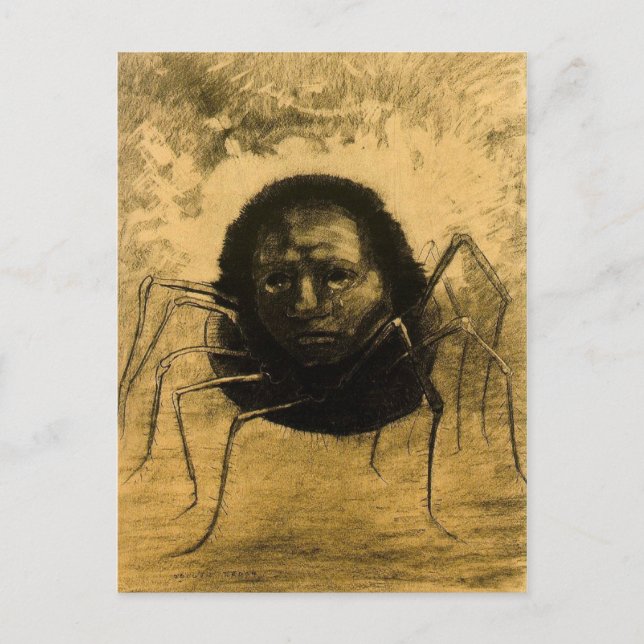 The Crying Spider Postcard (Front)
