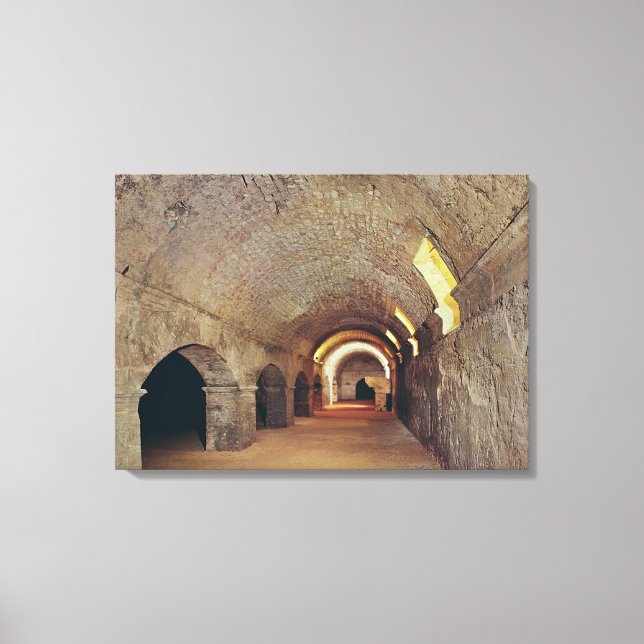 The crypto-porticus canvas print (Front)
