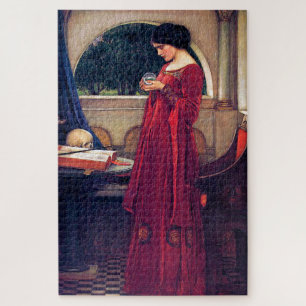 The Crystal Ball, John William Waterhouse Jigsaw Puzzle