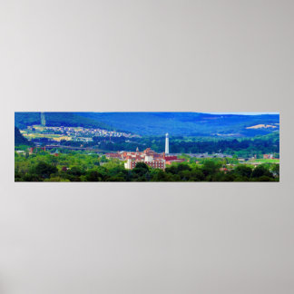 The Crystal City, Corning, NY Poster