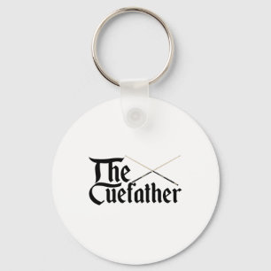The Cuefather Billard Snooker Pool Billardplayer C Keychain