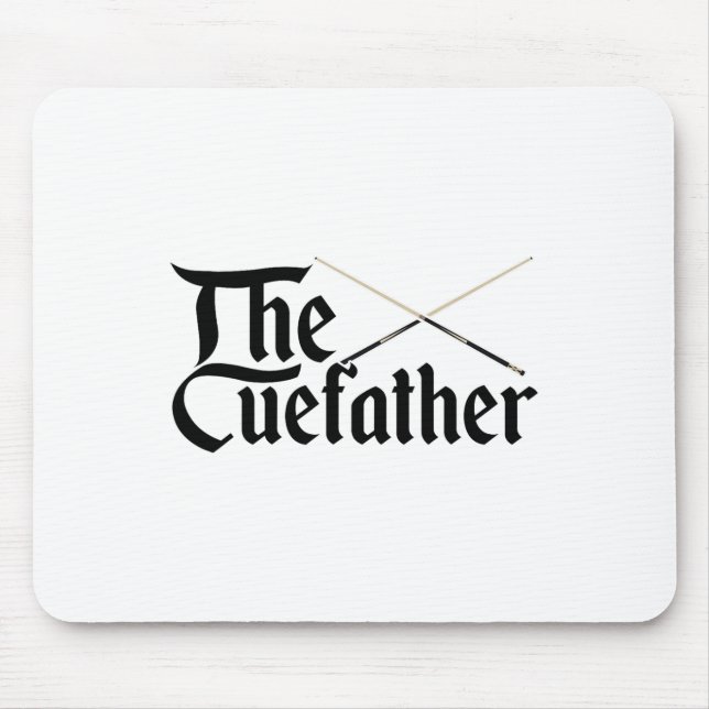The Cuefather Billard Snooker Pool Billardplayer C Mouse Pad (Front)