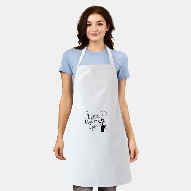 The Culinary Canvas: A Stylish Kitchen Apron for E (Worn)