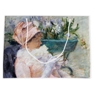 The Cup of Tea, Mary Cassatt Large Gift Bag