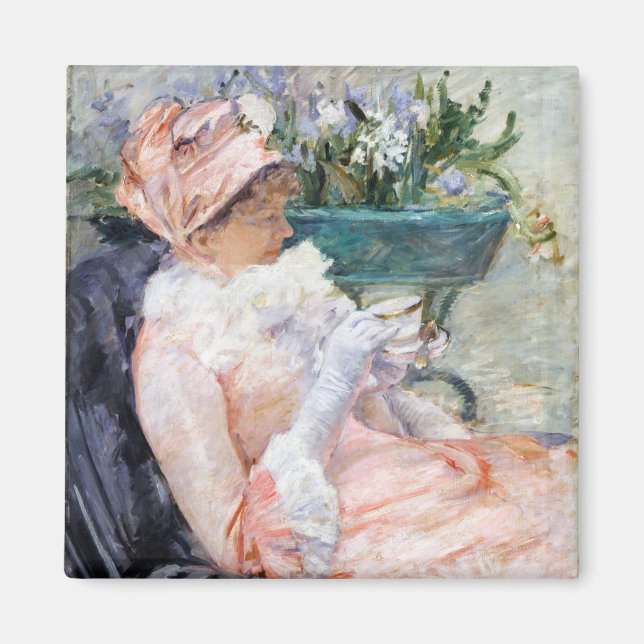 The Cup of Tea, Mary Cassatt Magnet (Front)