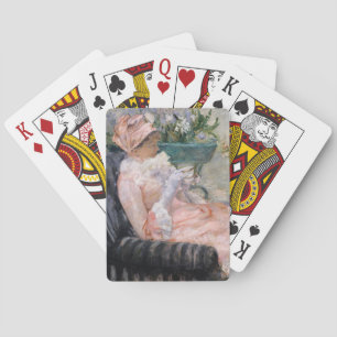 The Cup of Tea Mary Cassatt Playing Cards