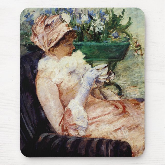 The Cup of Tea Mouse Pad (Front)
