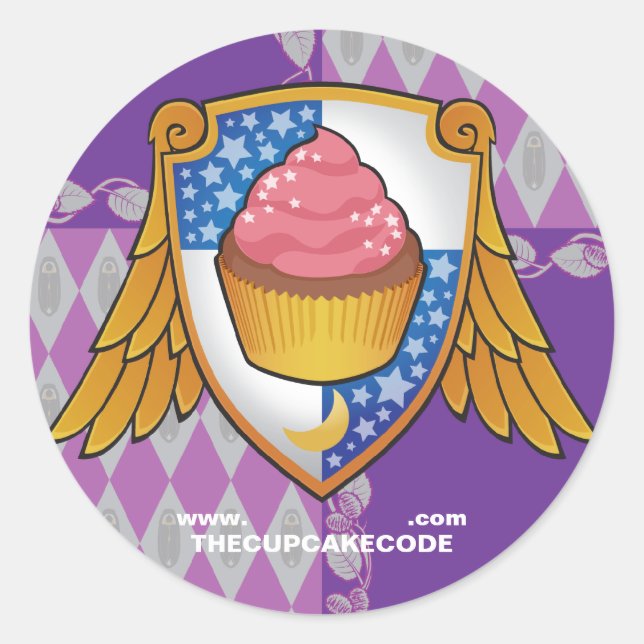THE CUPCAKE CODE - Sticker (Front)