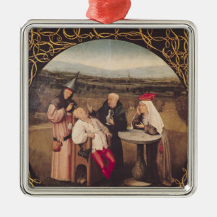 The Cure of Folly Metal Ornament