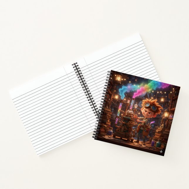 The Curious Child Inventor Notebook (Inside)