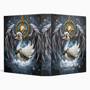 The Curious Clockwork Swan.  Binder