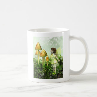 The Curious Fairy - Fairy and Toadstools Coffee Mug
