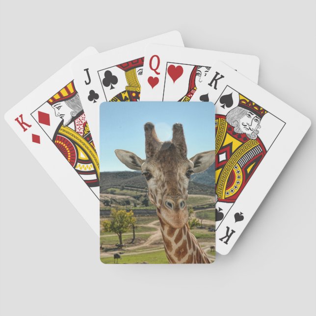 The Curious Giraffe Playing Cards (Back)