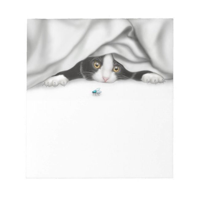 The Curious Kitten Notepad (Front)