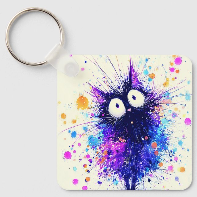 The Curious Spark Keychain (Front)