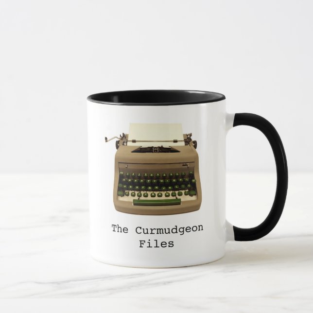 The Curmudgeon Files Mug (Right)