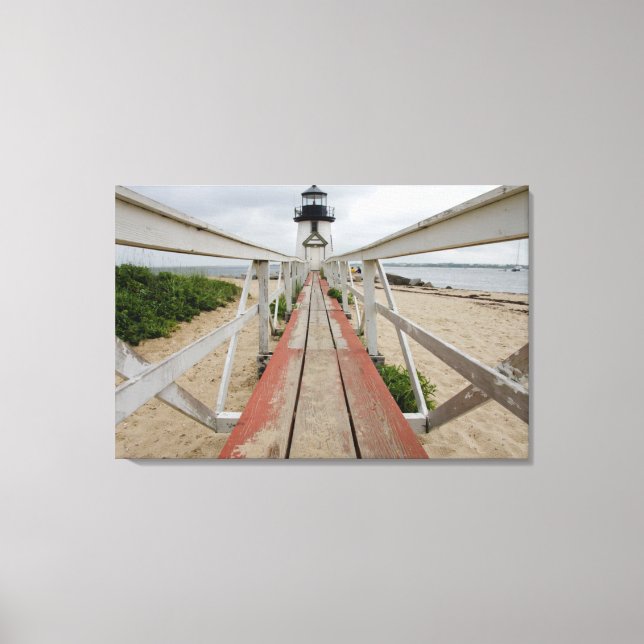 The current lighthouse, the last of many canvas print (Front)