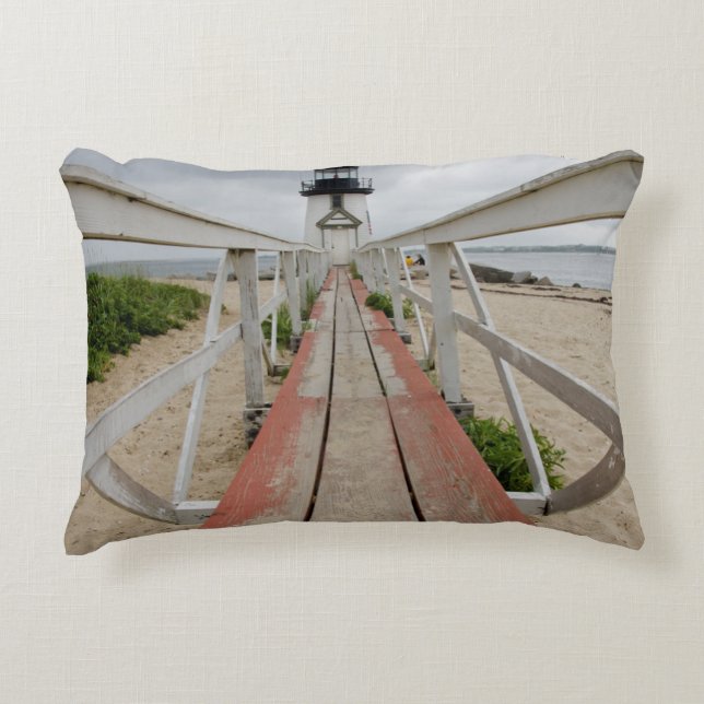 The current lighthouse, the last of many decorative pillow (Front)
