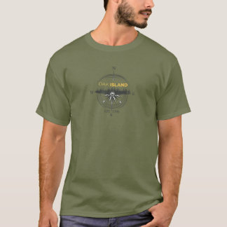 The Curse Of Oak Island Nautical Compass T-Shirt