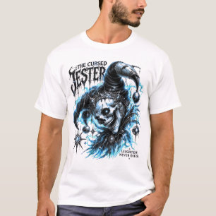 The Cursed Jester Gothic Dark Carnival T-Shirt